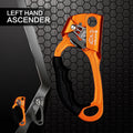 XINDA  Outdoor Sports Rock Climbing Left Hand Grasp 8mm-13mm Rope Hand Ascender Device Mountaineer Riser Tool Kits